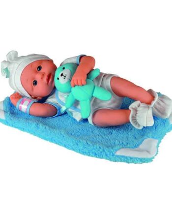 Hf New Born Boy Soft Doll 30cm