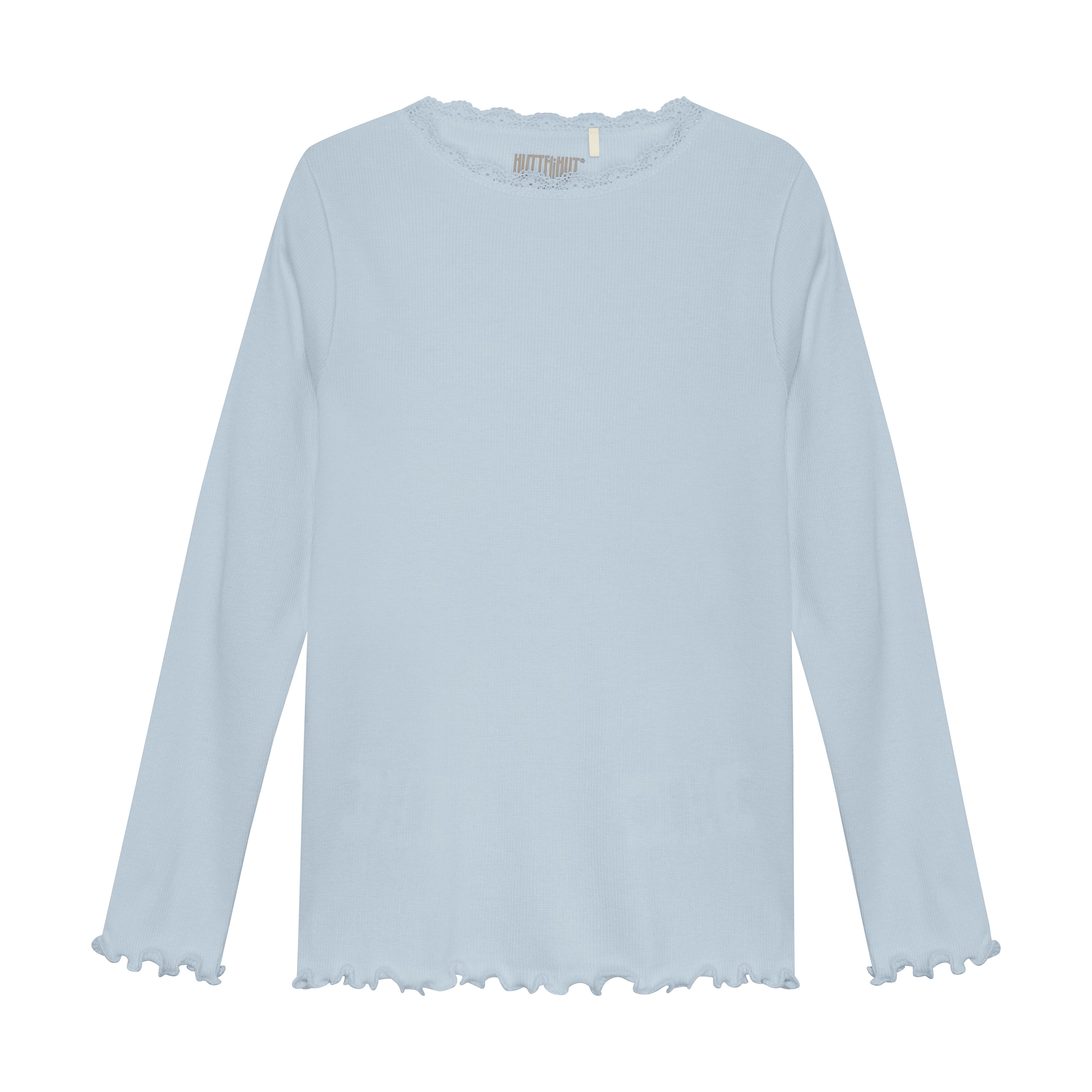 Huttelihut Rib Shirt  Celestial Blue 86 Cm