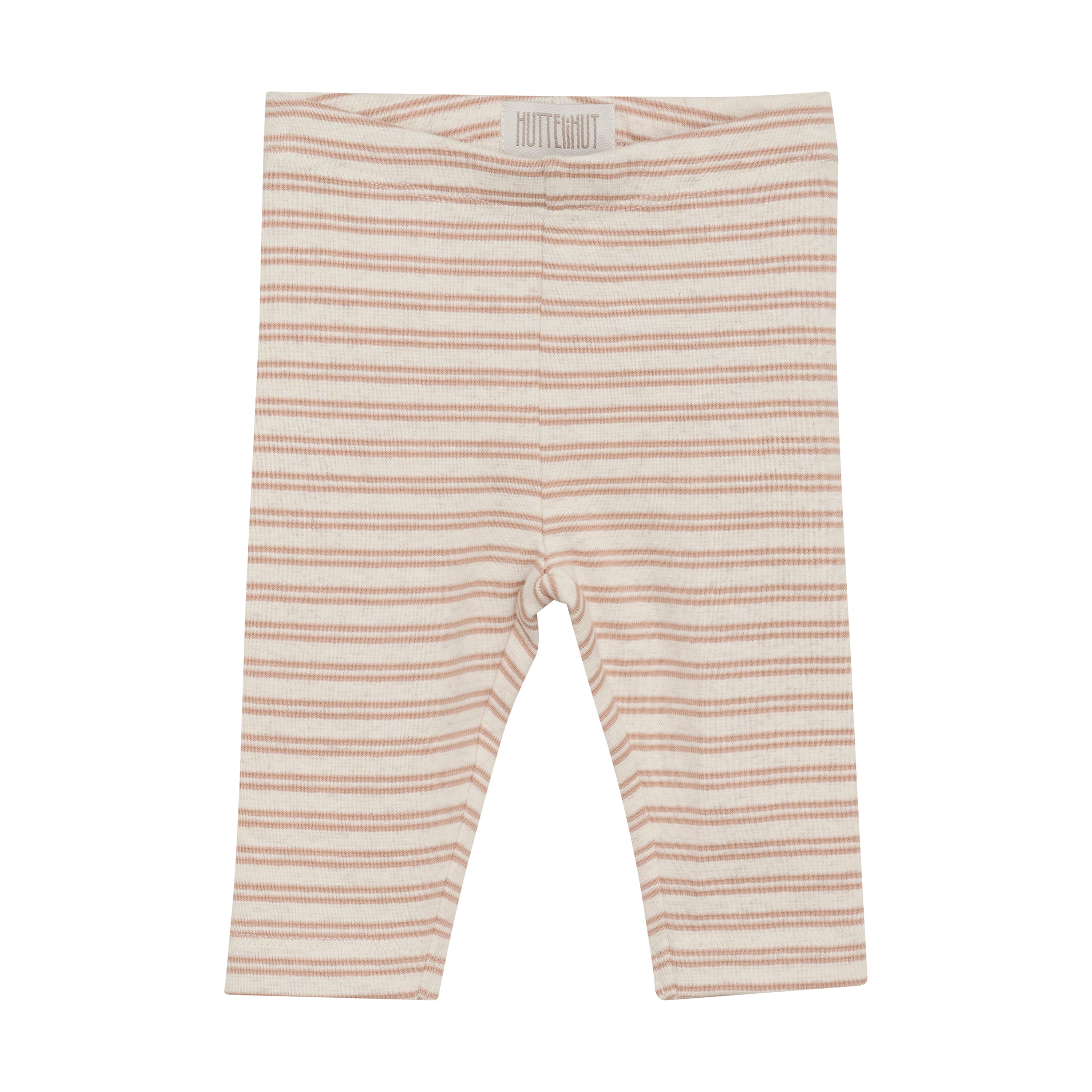 Huttelihut Striped Rib Leggings  Mahogany Rose 56 Cm