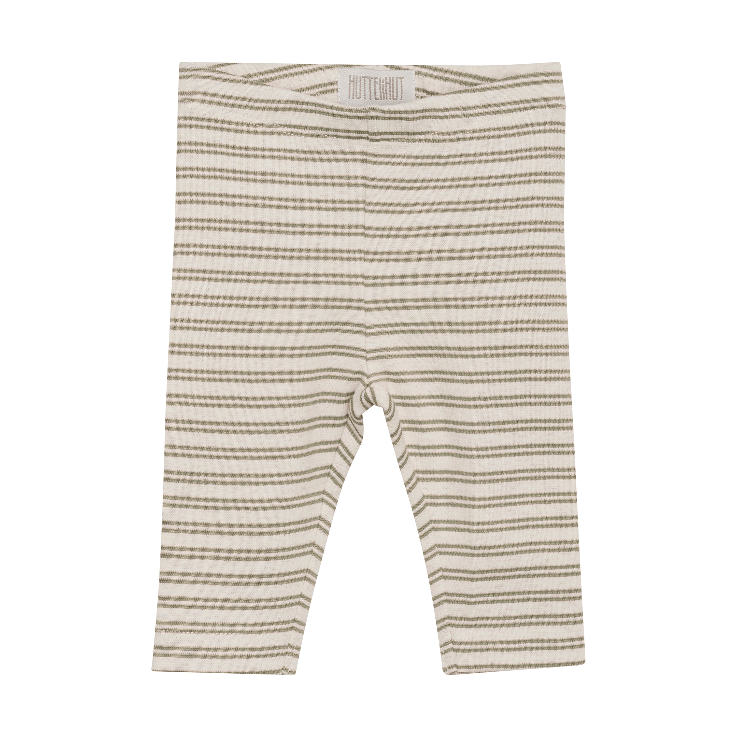 Huttelihut Striped Rib Leggings  Silver Sage 56 Cm