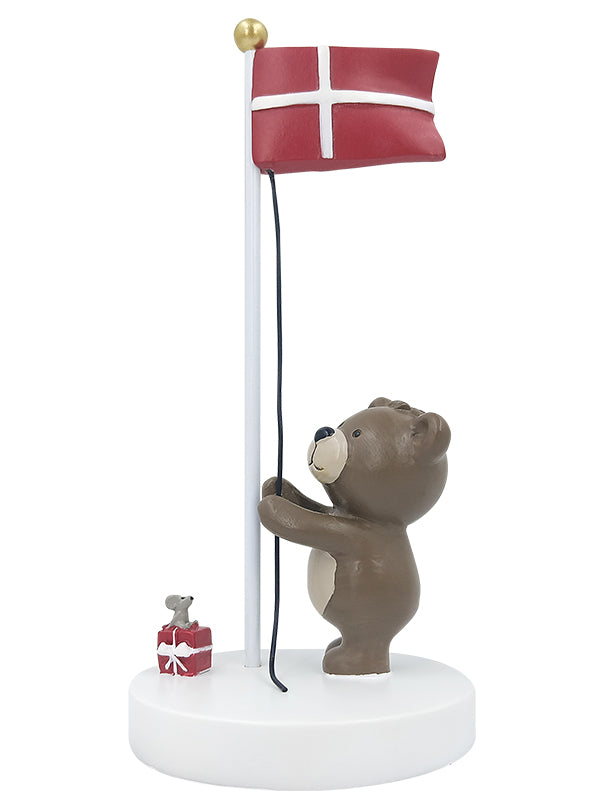 Kids By Friis Bordflag  Bamse Med Mus Og Gave