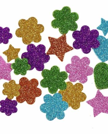 Klistermærker Mosgummi Glimmer 800 Stk