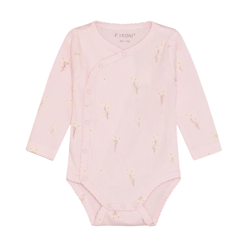Langærmet Wrap Rib Body Potpourri 74