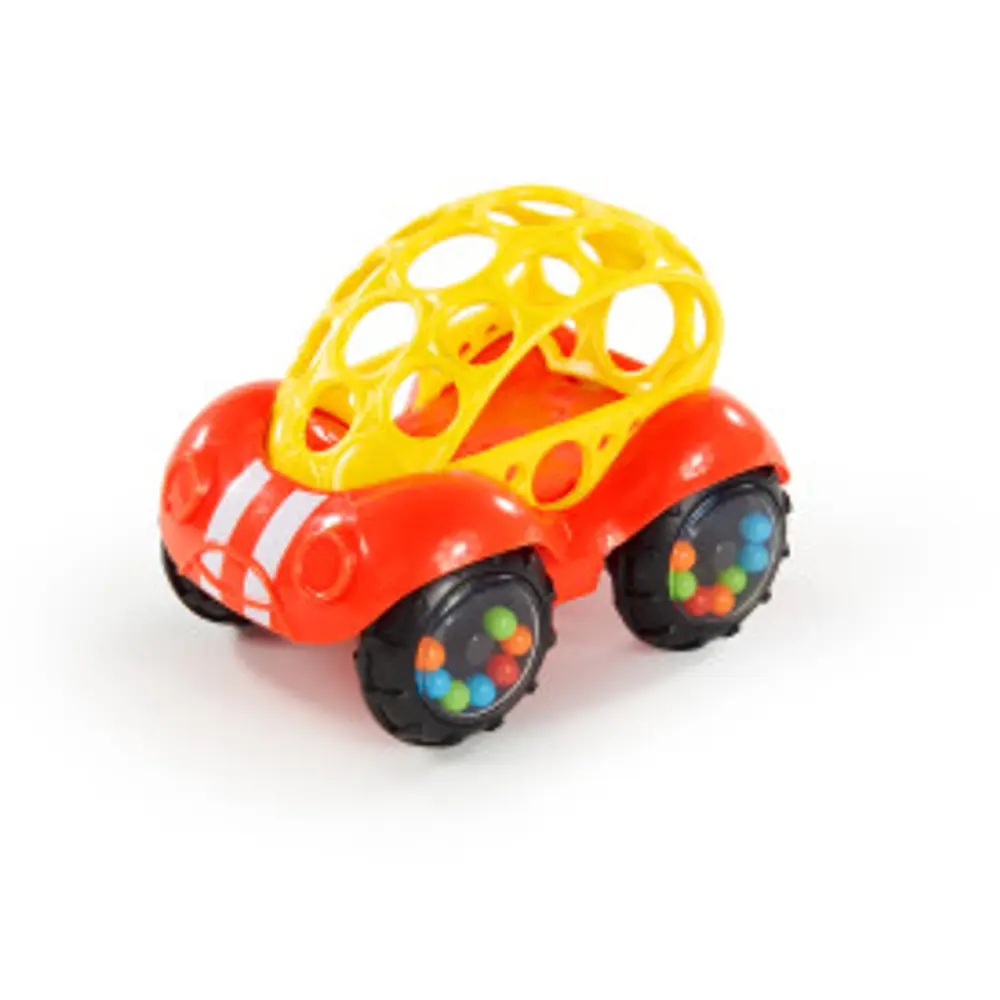 Legetøjsbil  Rattle   Roll Buggie  Rød