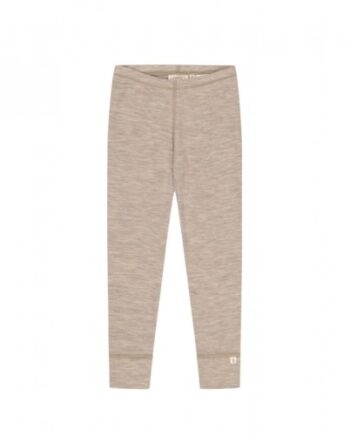 Leggings   100  Merino Uld  Oeko-texâ  86 92 Beige Melange