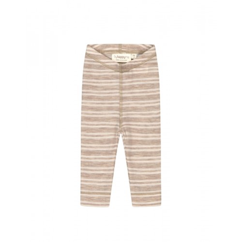 Leggings   100  Merino Uld  Oeko-texâ  56 Beige Nature Melange