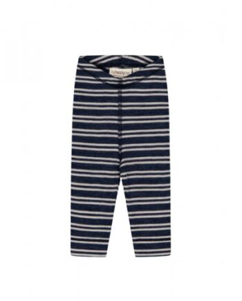 Leggings   100  Merino Uld  Oeko-texâ  56 Navy Nature Melange