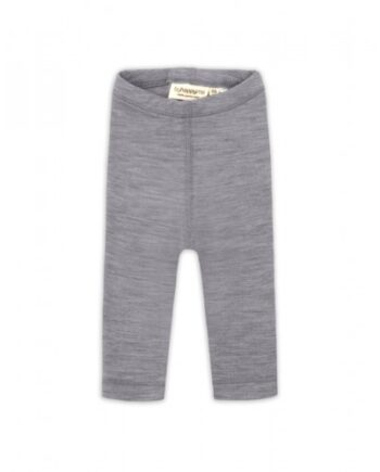 Leggings   100  Merino Uld Til Baby Og Børn Grey Melange 56