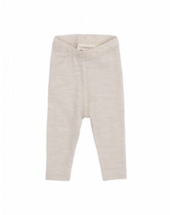 Leggings   100  Merino Uld Til Baby Og Børn Nature Melange 62