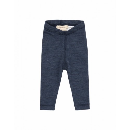 Leggings 100 Merino Uld Til Baby Og Børn Navy Melange 56