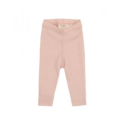 Leggings 100 Merino Uld Til Baby Og Børn Rose Melange 56