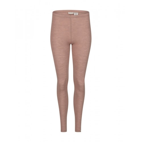Leggings Til Dame   100  Merino Uld   Soft Rose