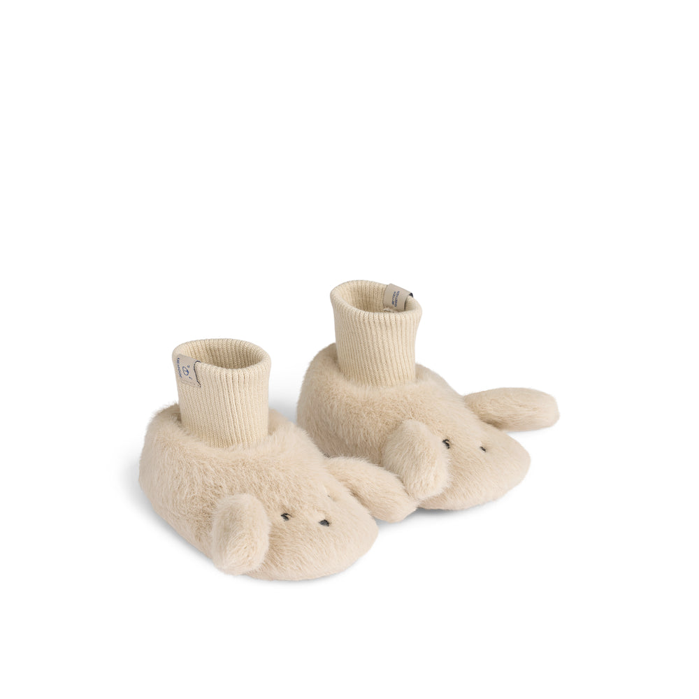 Liewood Beth Kanin Plush Slippers Mist 16 17