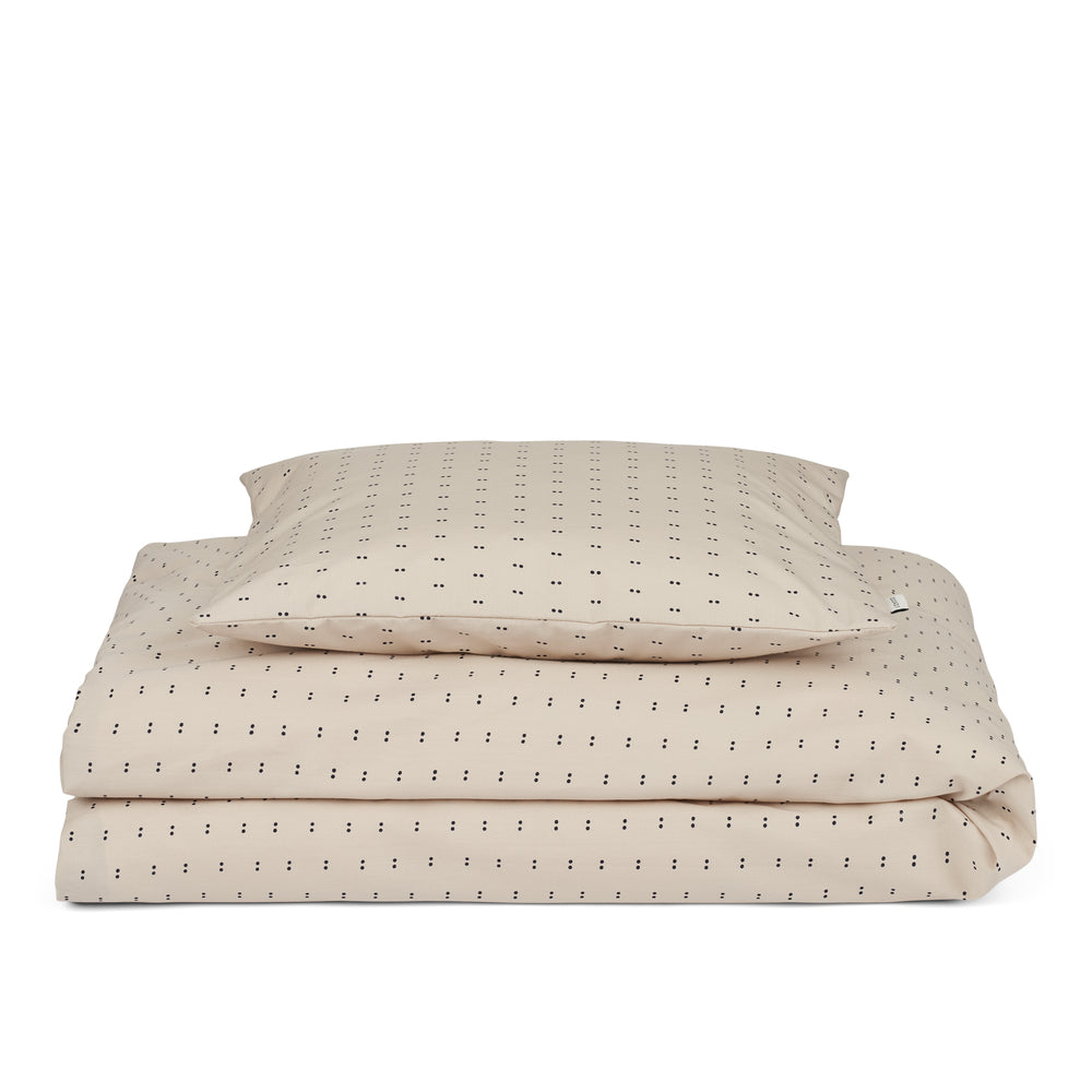 Liewood Carmen Baby Sengetøj Double Dot   Silver Lining