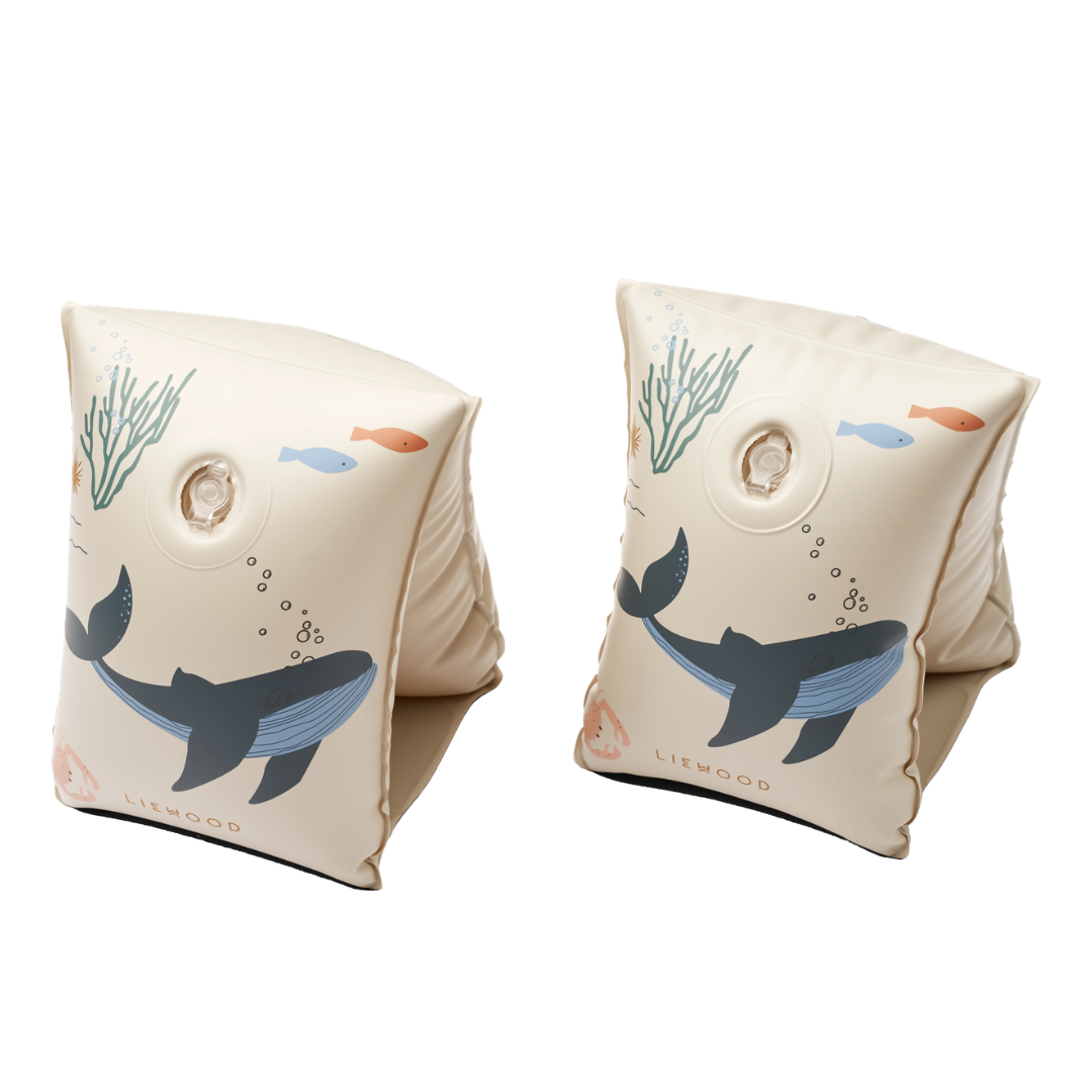Liewood Shirley Badevinger 15-30 Kg Sea Creature   Sandy