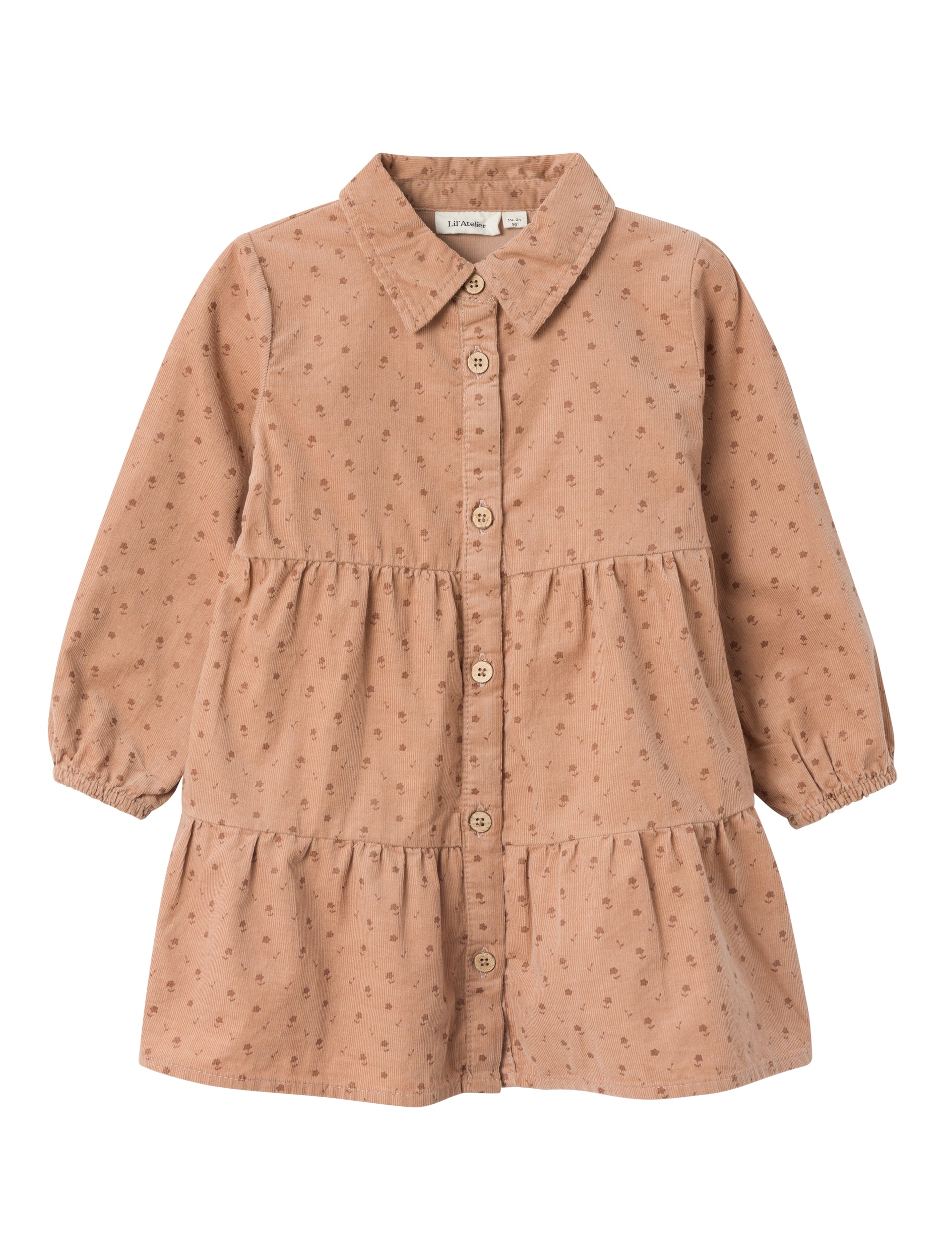 Lil Atelier Alva Loose Dress Nougat 92 Cm