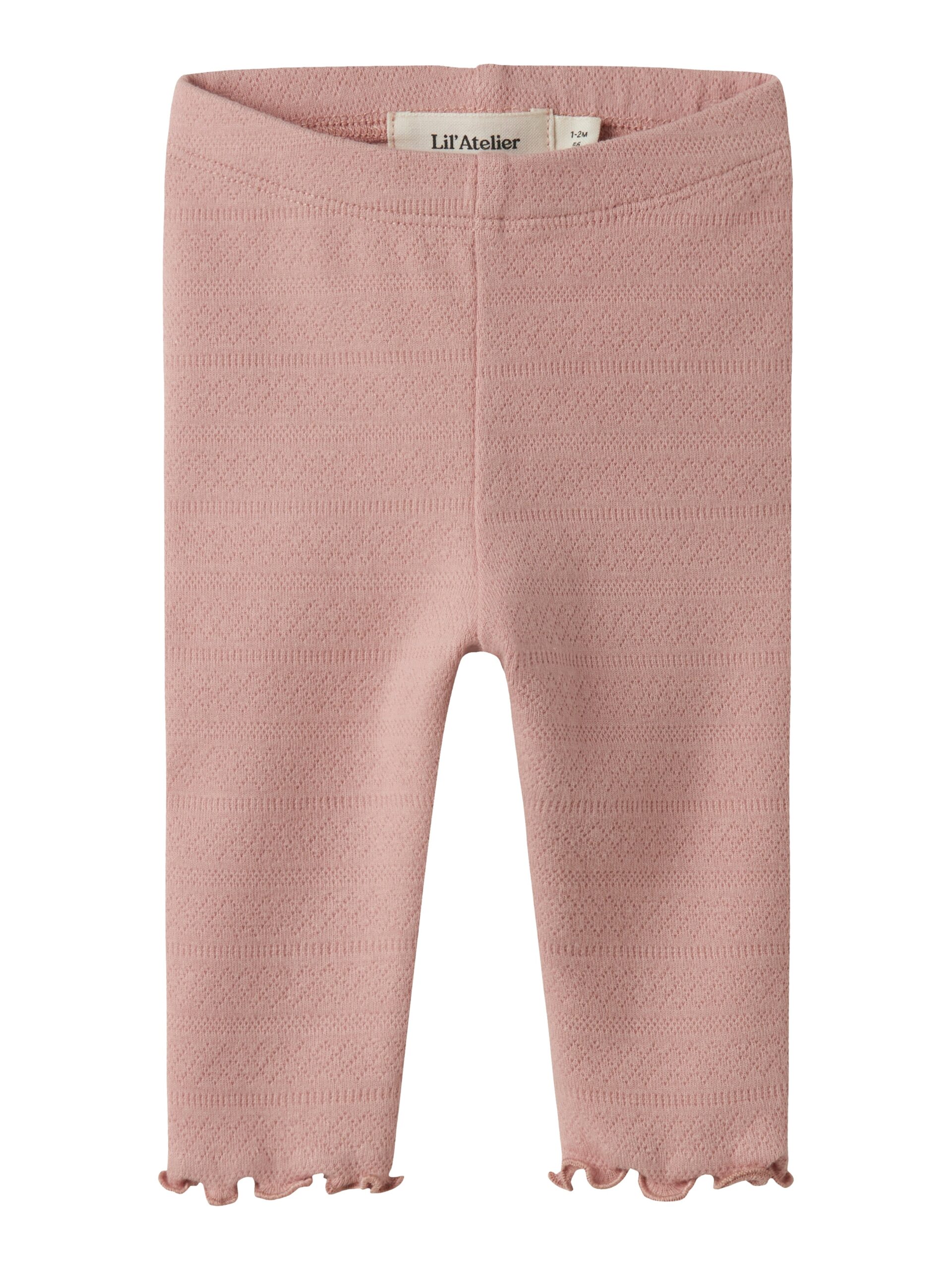 Lil Atelier Dimia Slim Leggings Misty Rose 56 Cm