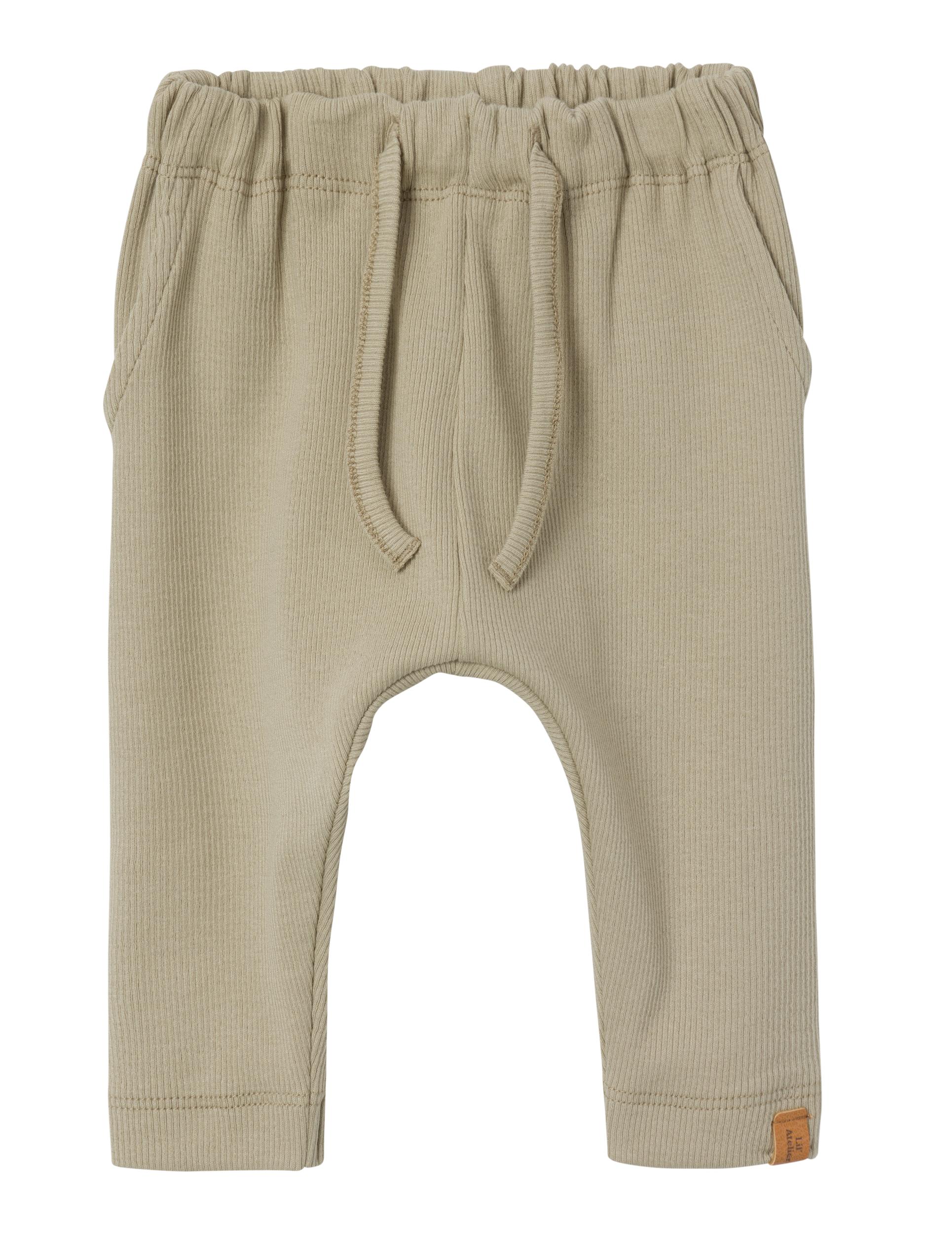 Lil Atelier Fan Loose Pants Moss Gray 56 Cm