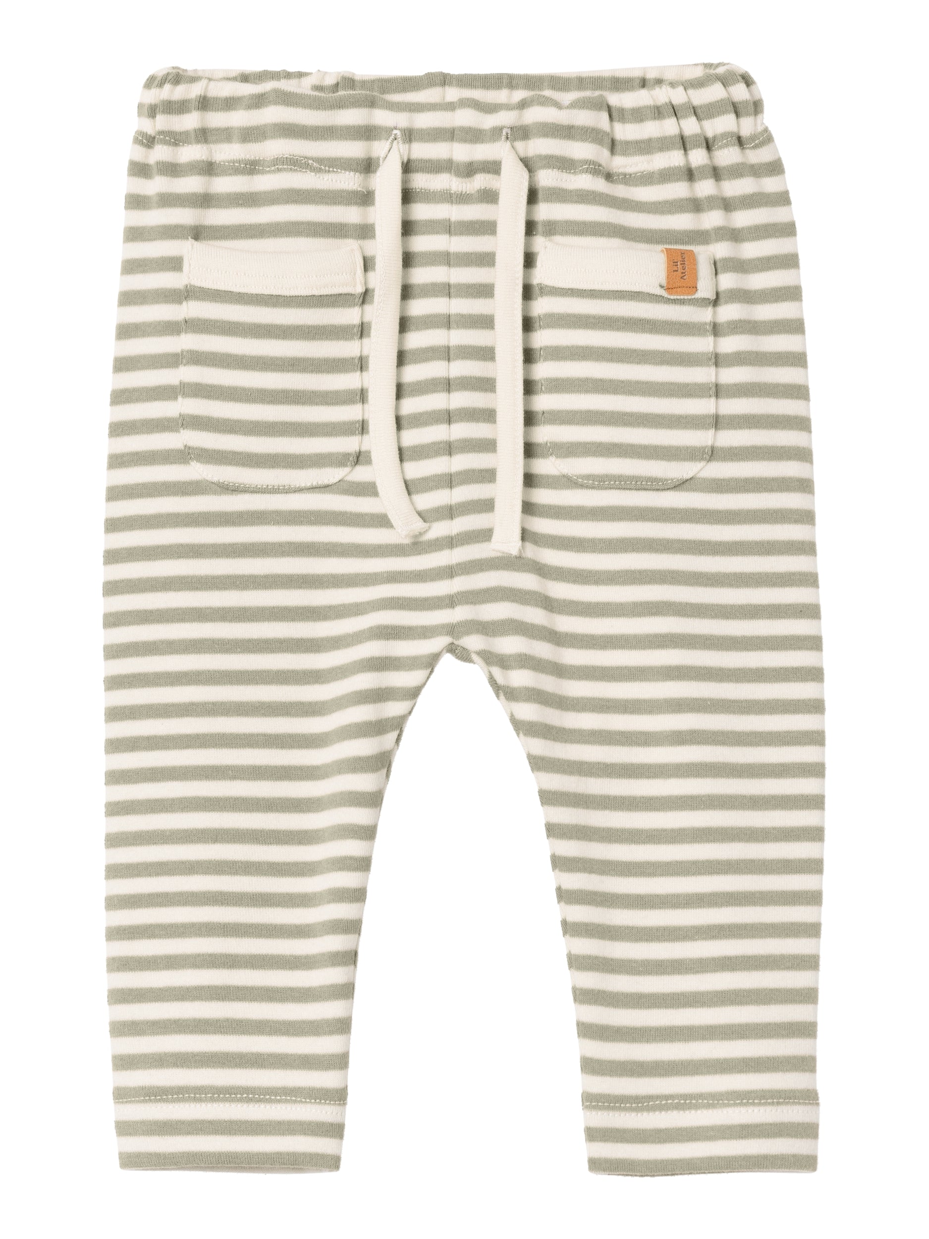 Lil Atelier Fon Loose Pants Moss Gray 56 Cm