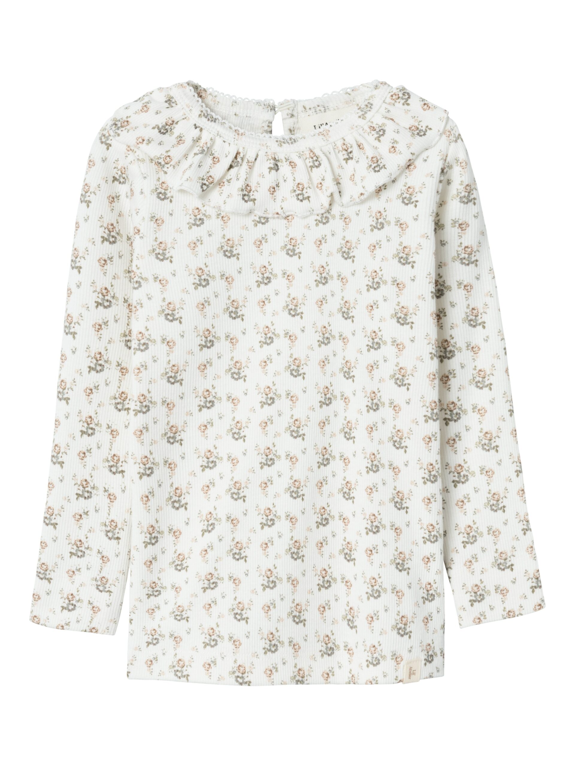Lil Atelier Gago Kni Slim Shirt Coconut Milk 92 Cm
