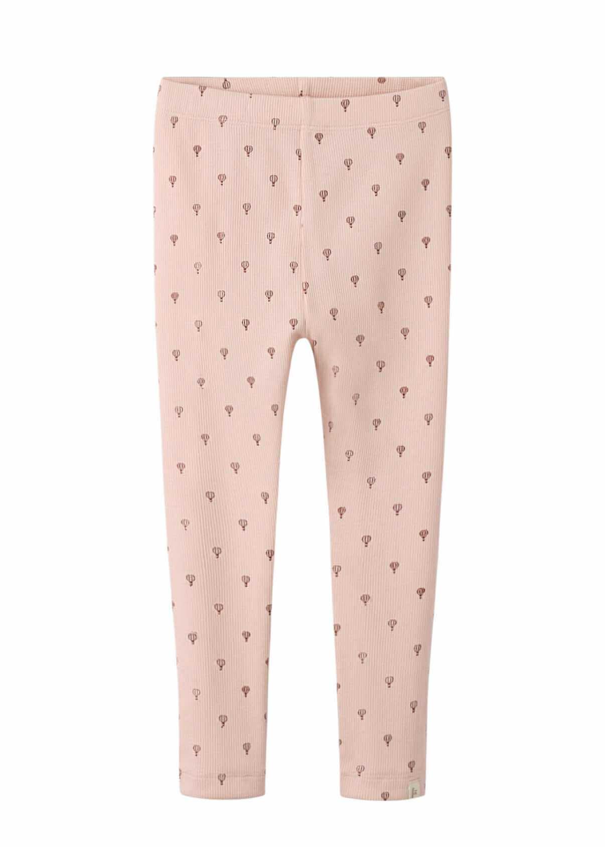 Lil Atelier Gago Kye Slim Leggings Cameo Rose Air Balloon 92 Cm