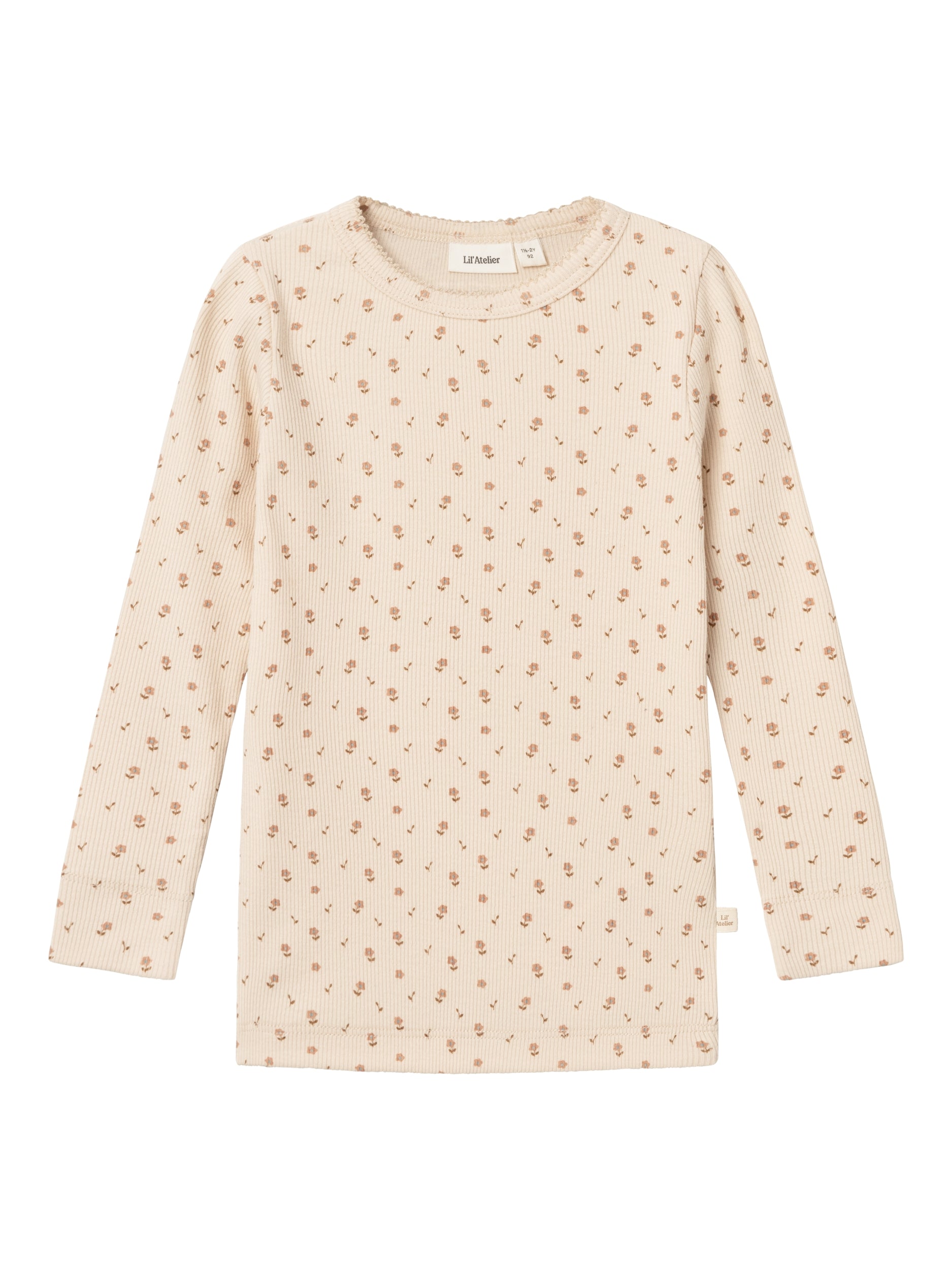 Lil Atelier Gago Slim Shirt Fog 92 Cm