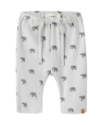 Lil Atelier Lavo Emi Loose Pants Glacier Gray Elephant 56 Cm