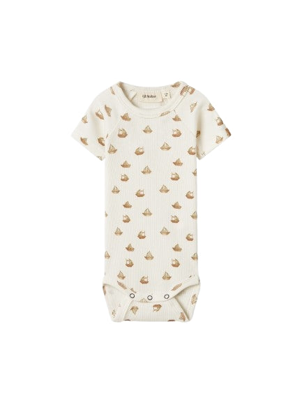 Lil Atelier Lavo Eni Ss Body Coconut Milk Boat 56 Cm