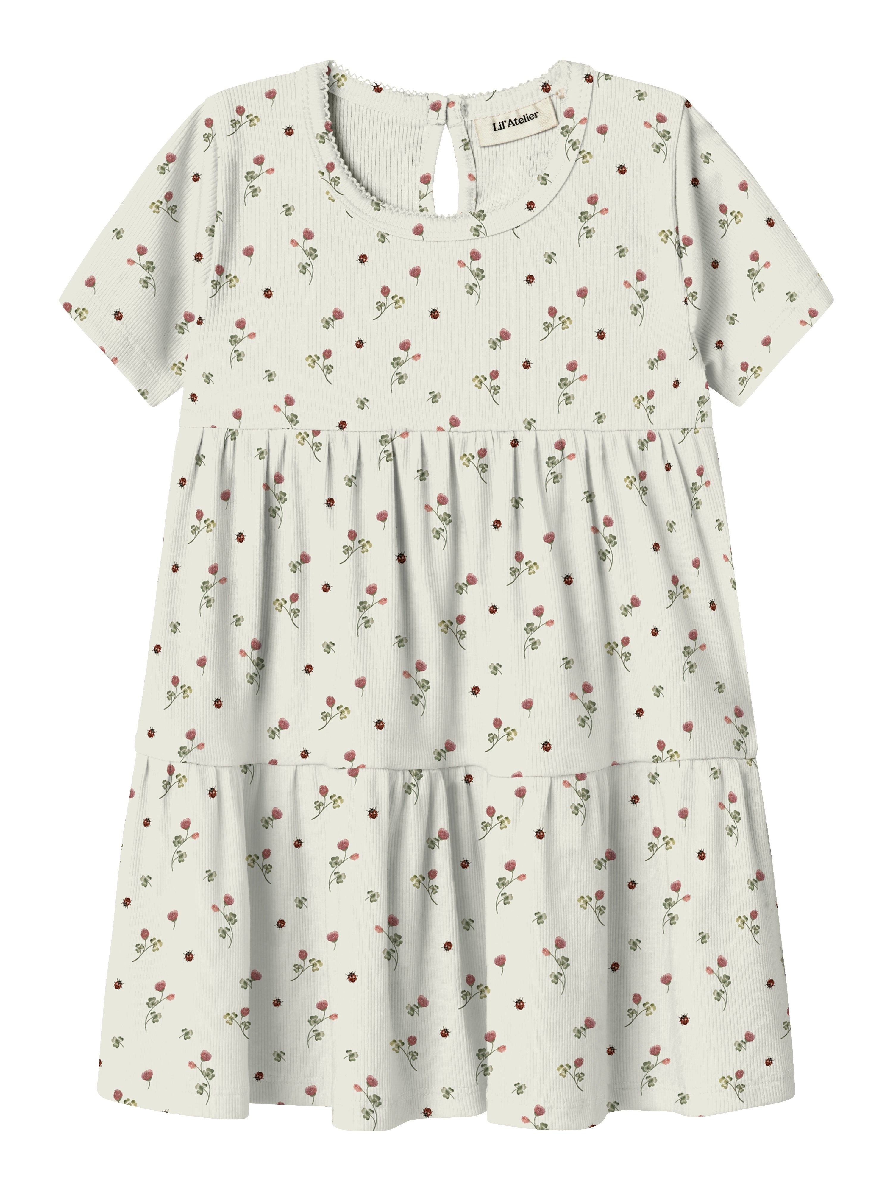 Lil Atelier Lavo Era Ss Dress Turtledove 92 Cm
