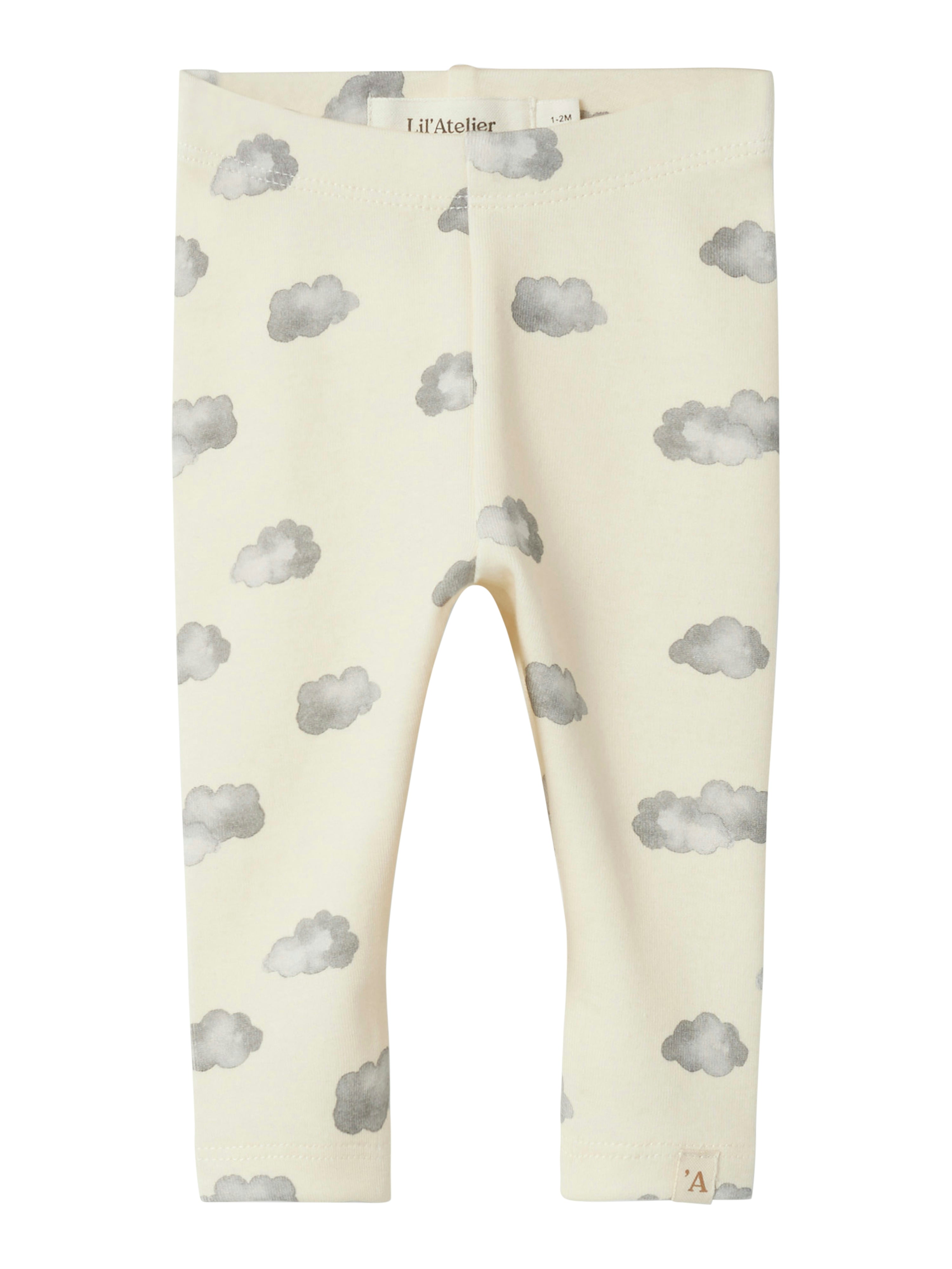 Lil Atelier Layo Kim Leggings Noos Turtledove Blue Cloud 56 Cm