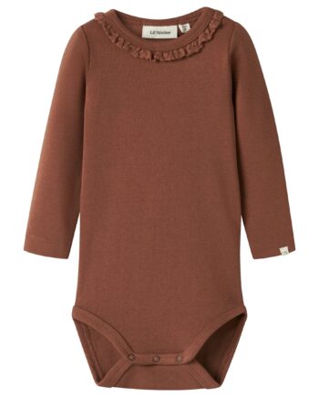 Lil Atelier Layo Sup Ls Slim Body Maple Syrup 56 Cm