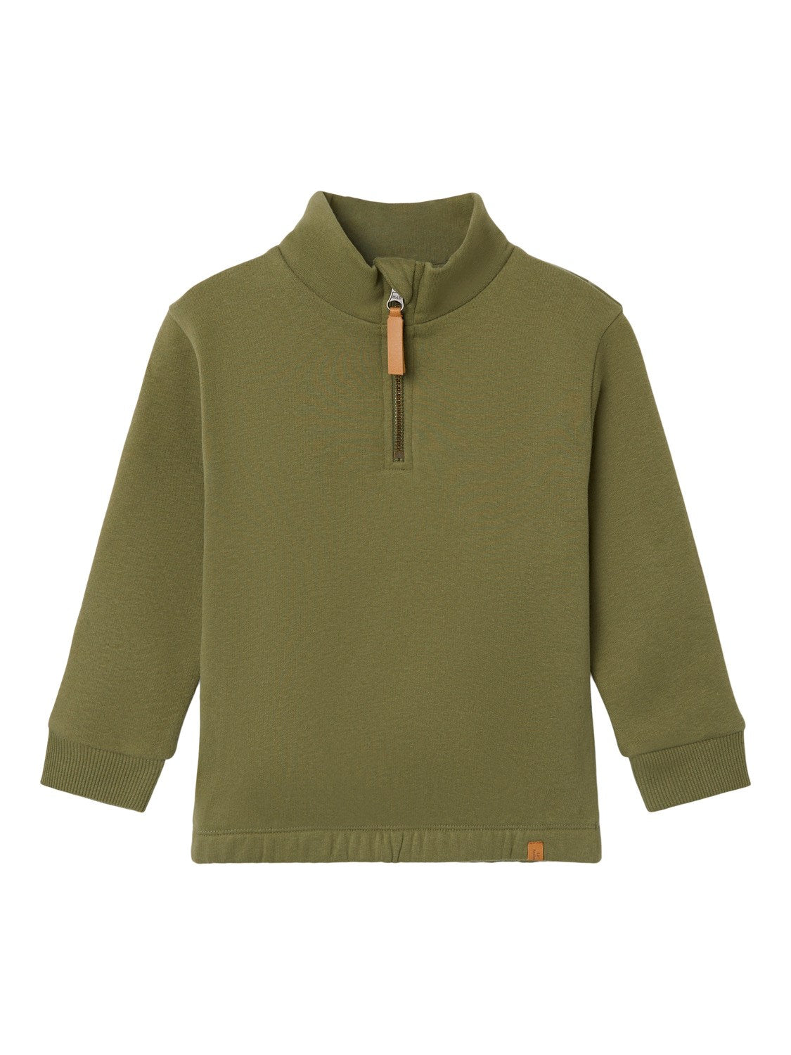 Lil Atelier London Half Zip Sweat Shirt Loden Green 92 Cm