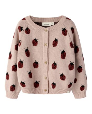 Lil Atelier Lulio Knit Cardigan Noos Misty Rose 92 Cm