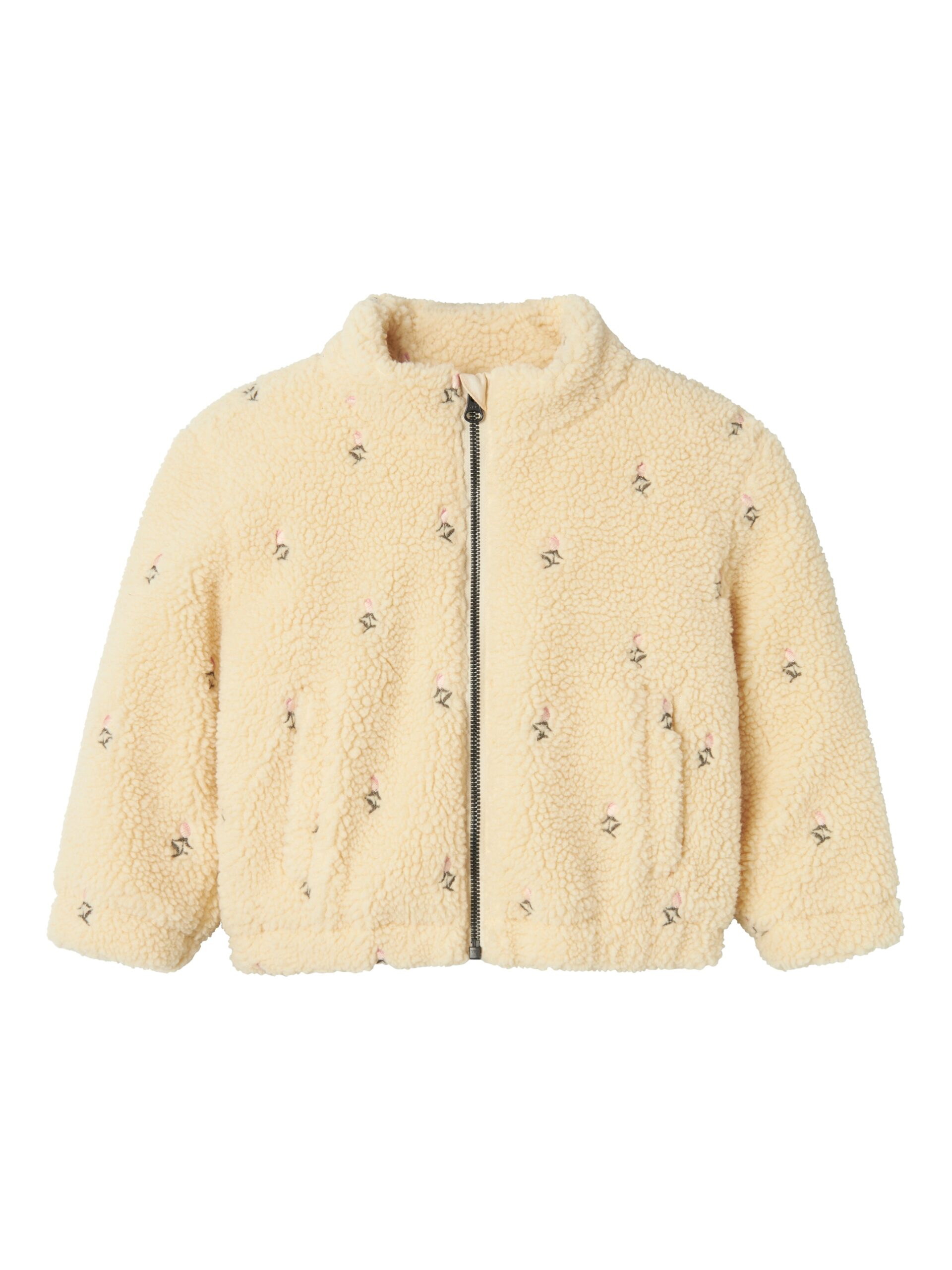 Lil Atelier Nalo Loose Jacket Bleached Sand 92 Cm