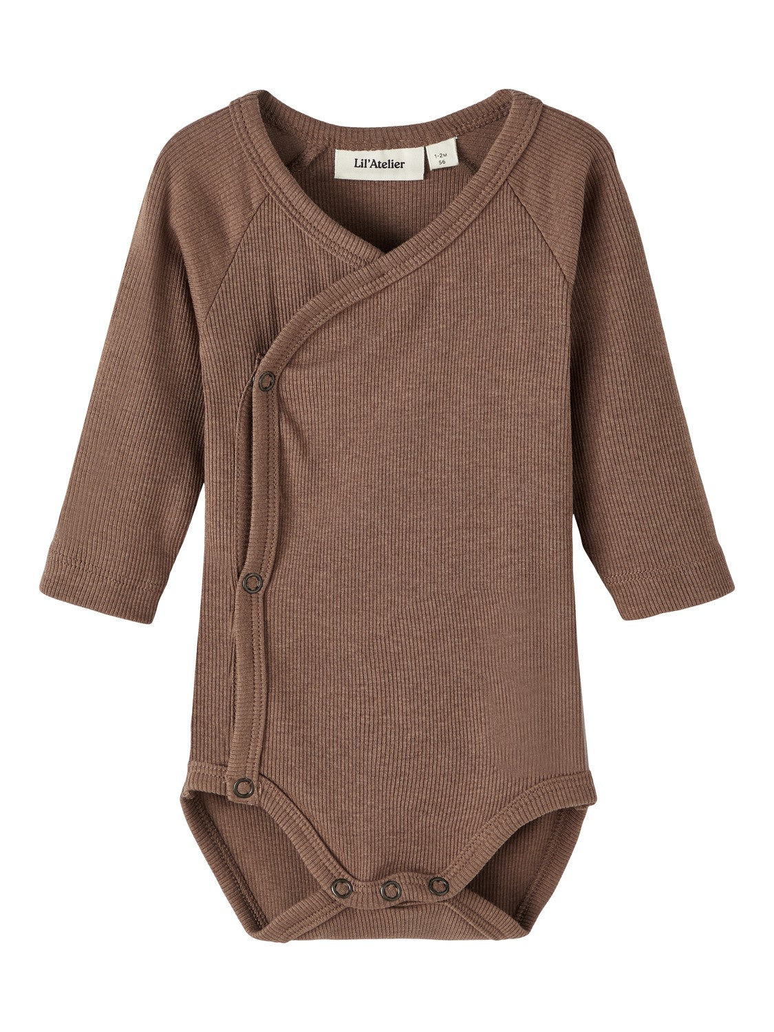 Lil Atelier New Born Gago Rib Body Coffee Quartz 50 Cm