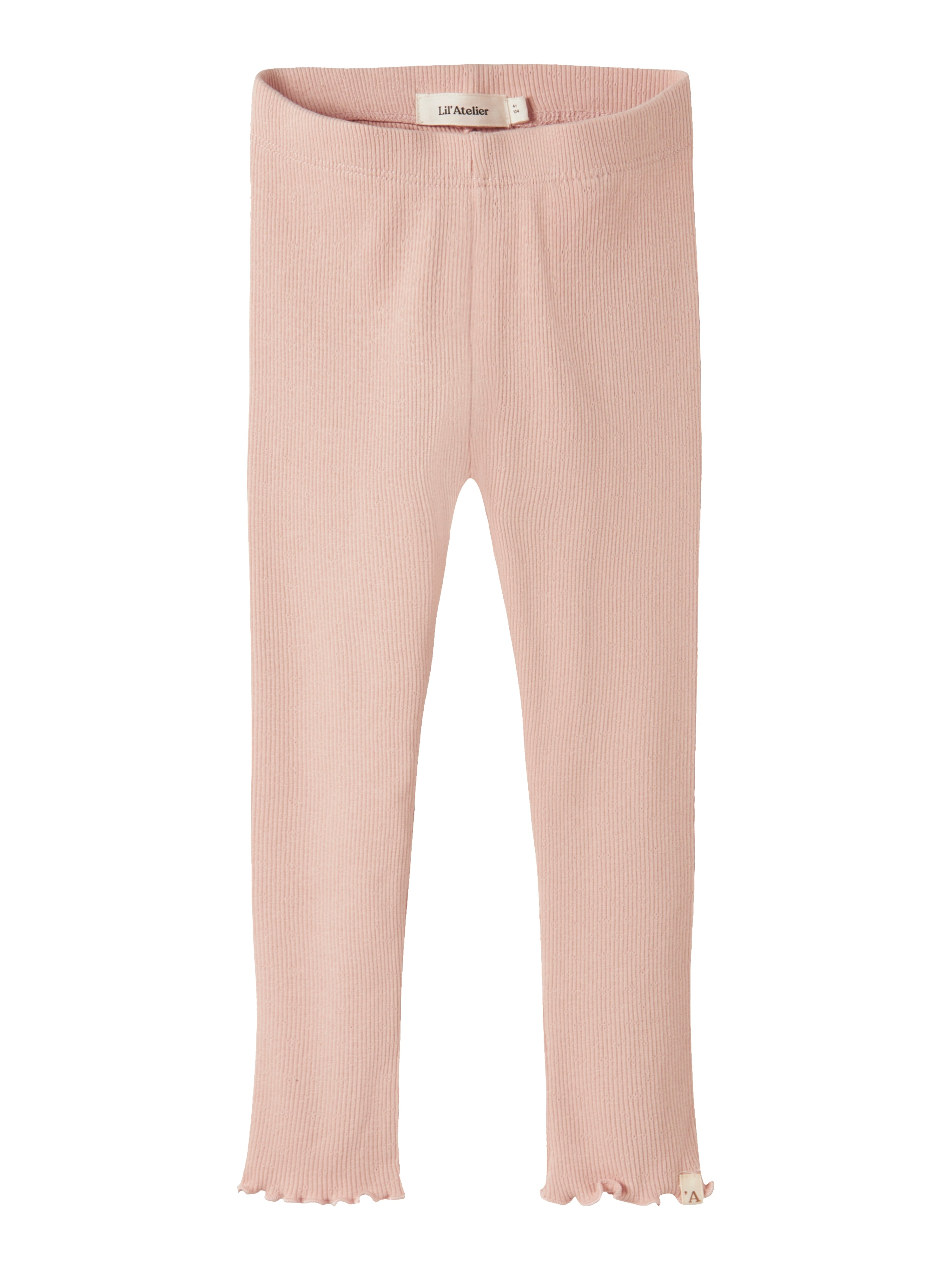 Lil Atelier Nora Slim Leggings Cameo Rose 92 Cm