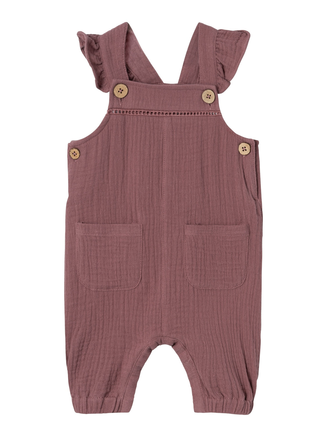 Lil Atelier Obina Loose Overall Rose Brown 56 Cm