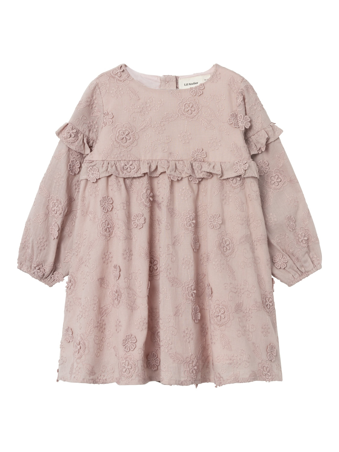 Lil Atelier Odana Loose Dress Shadow Gray 92 Cm