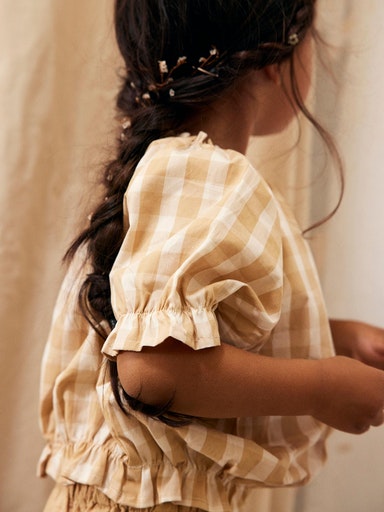 Lil Atelier Shirt Taos Taupe 104 Cm