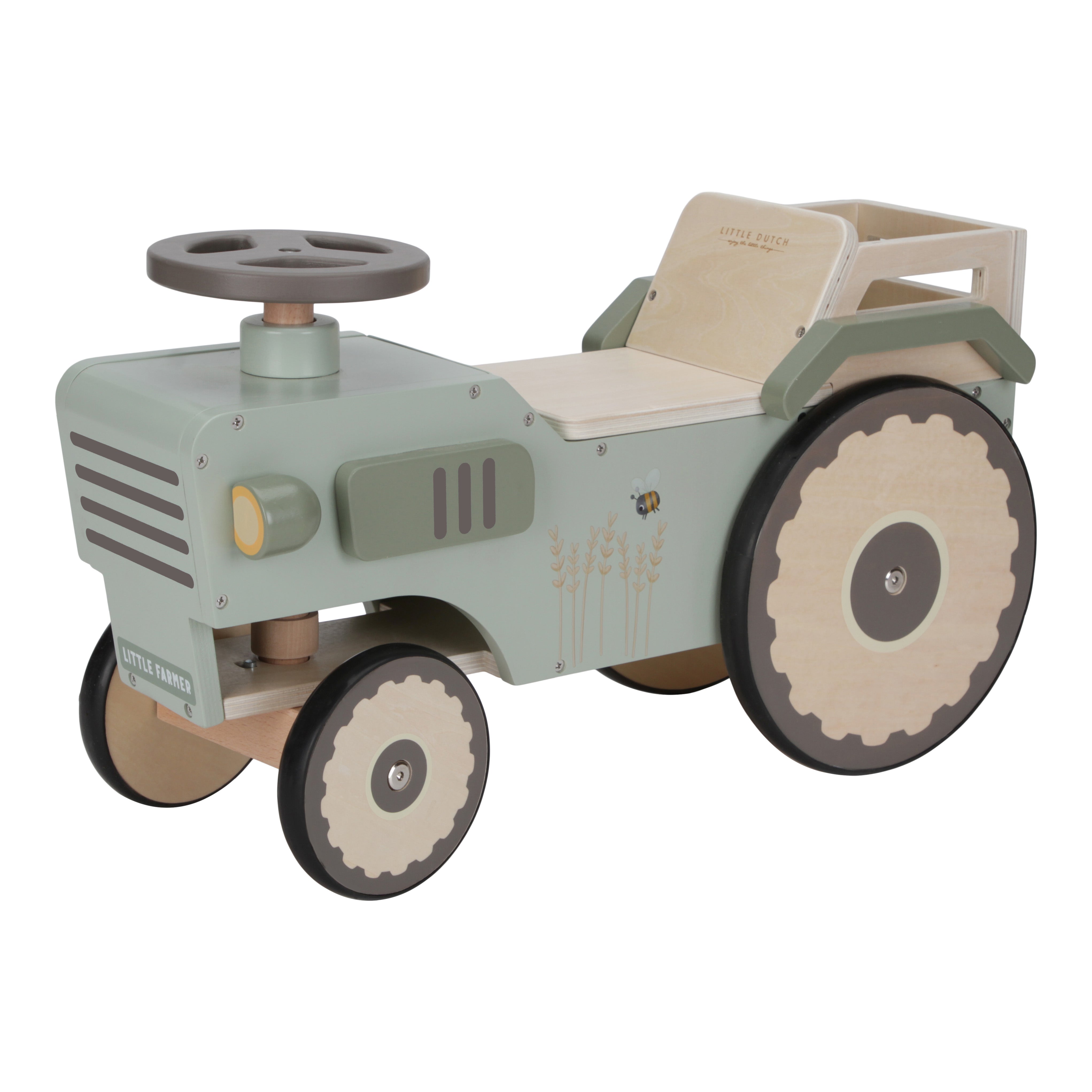 Little Dutch Gåvogn Traktor Little Farm