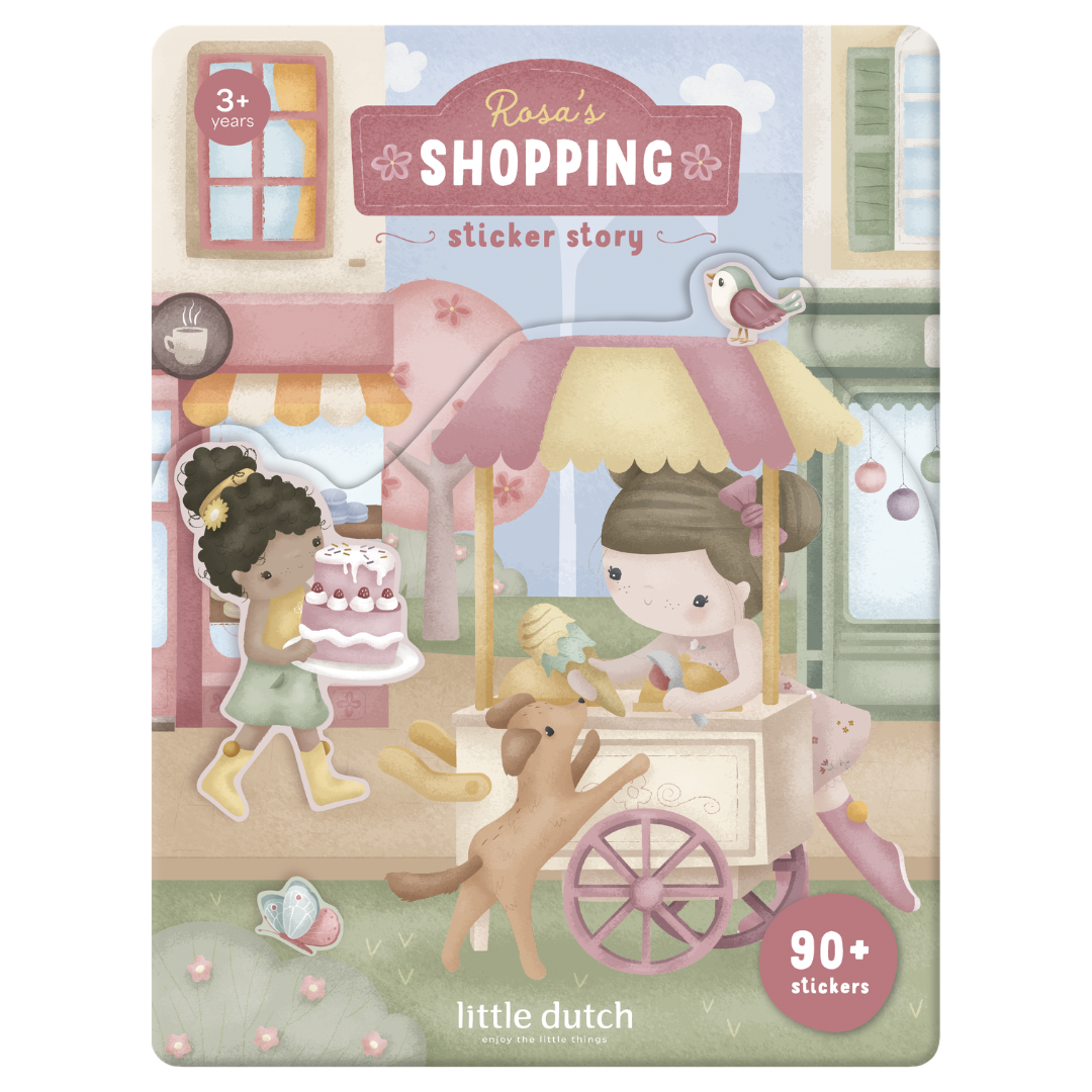 Little Dutch Klistermærke Historie Rosa