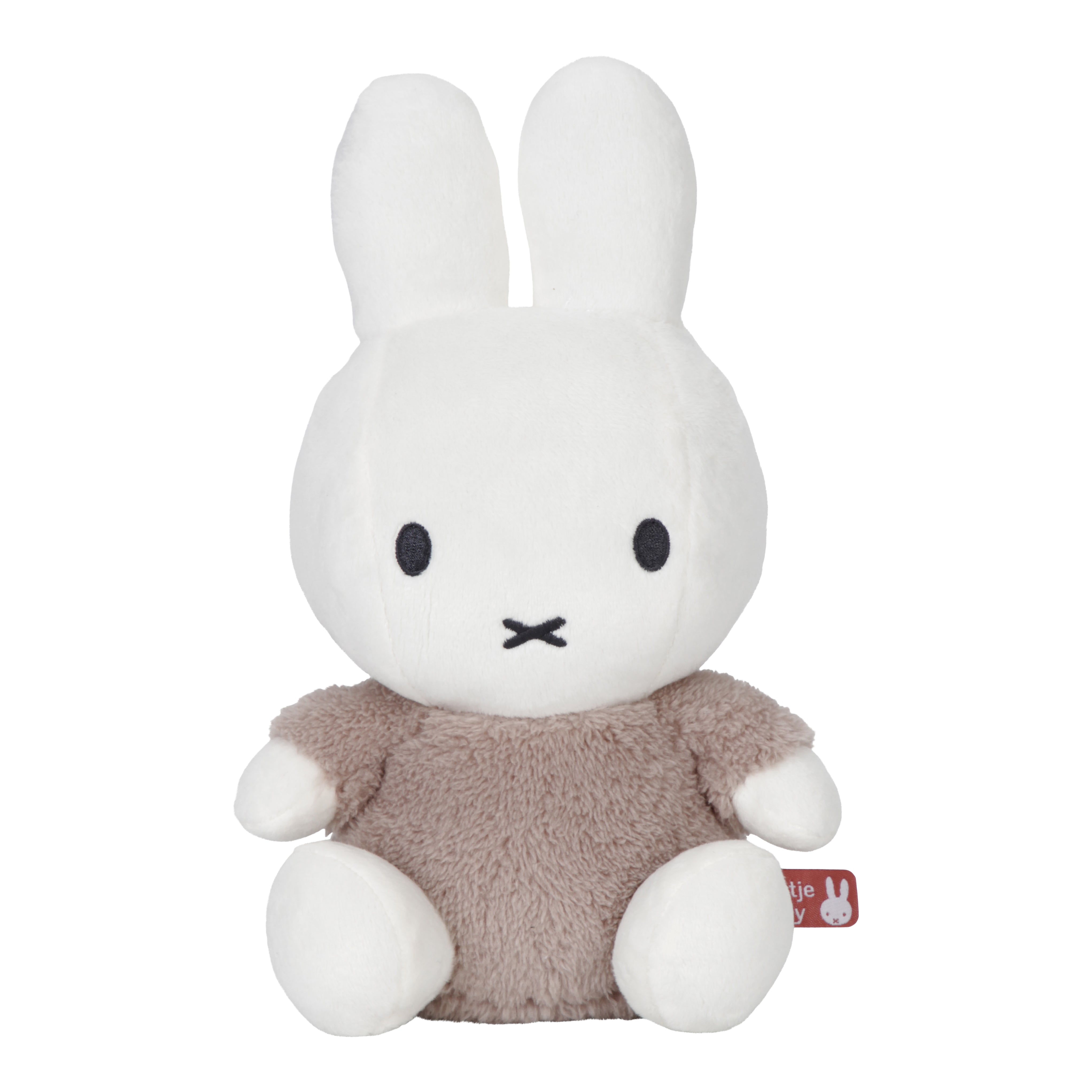 Little Dutch Miffy Kramme Bamse 25 Cm Fluffy Taupe