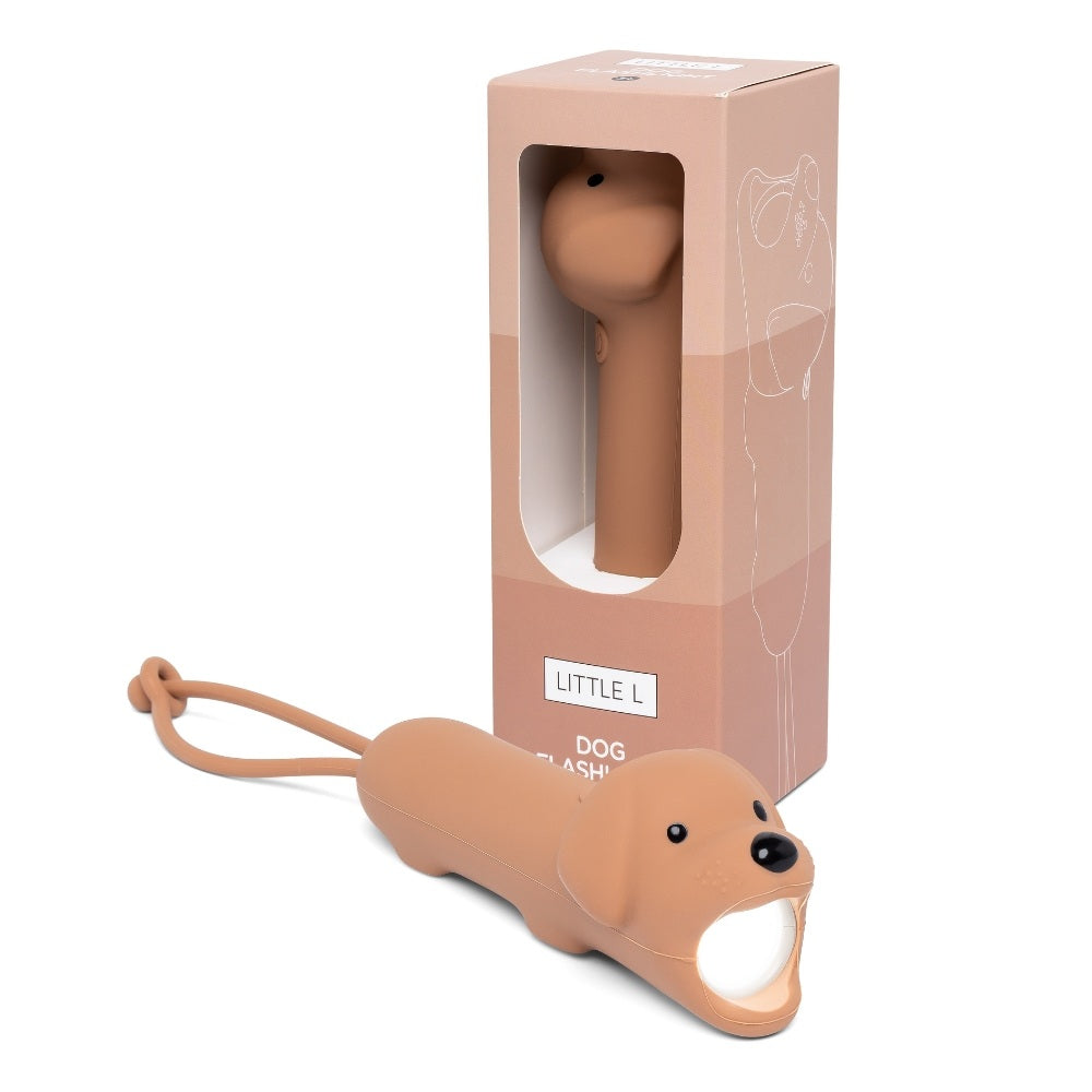 Little Lommelygte Silikone Hund