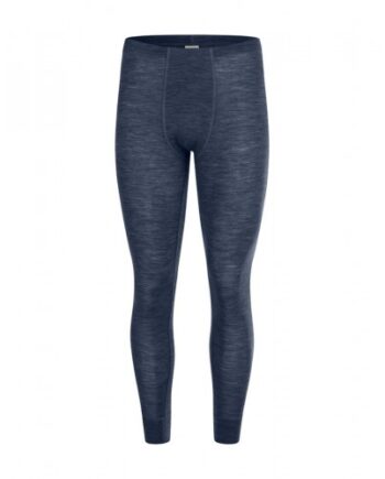 Longjohns Til Herre   100  Merino Uld Navy Melange