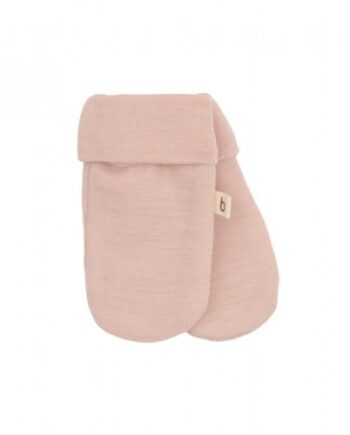 Luffer   100  økologisk Merino Uld Til Baby Og Børn 50 56 Rose Melange