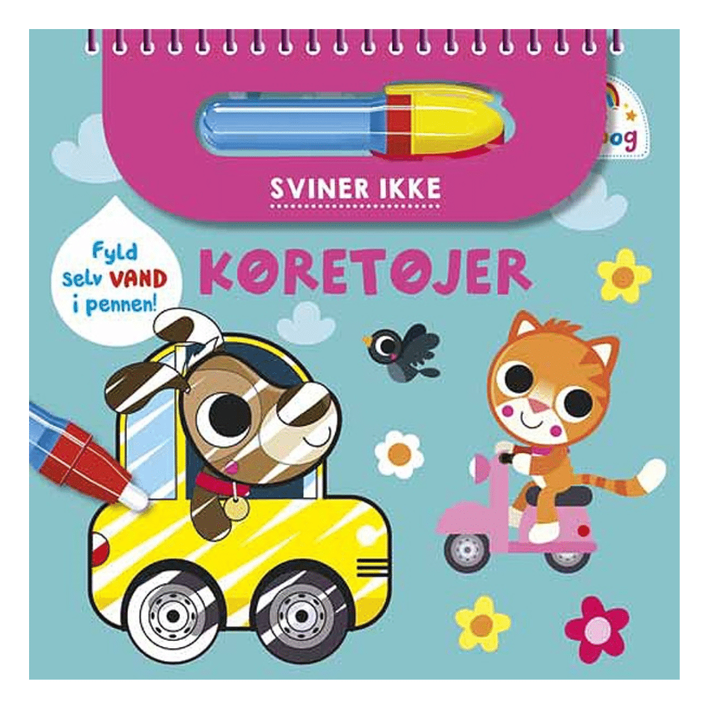Magisk Malebog Køretøjer Bolden