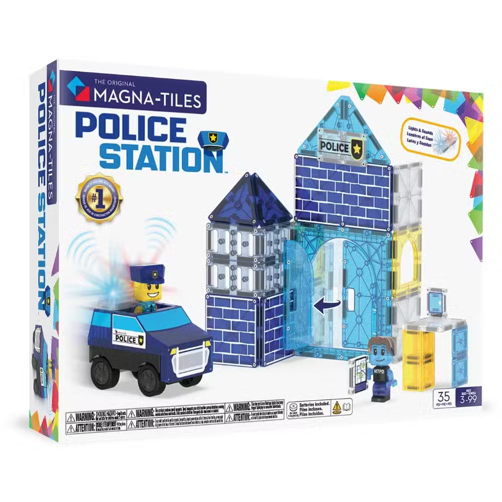 Magna Tiles Politistation 36 Dele