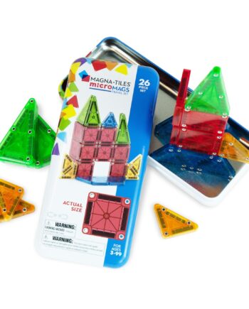 Magna-tiles Micromags Travel Tin Case 26 Dele