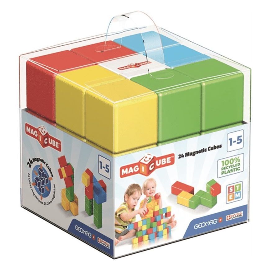 24 Magnetklodser Geomag Magicube