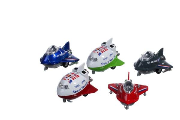 Magni Fly Med Lys Og Lys Rød  Hvid  Blå   Sort Rød